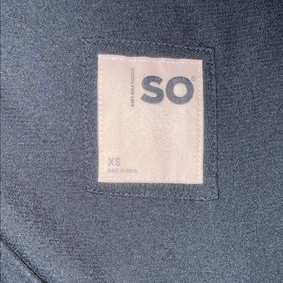 SO Black Mini Wrap Dress - Picture 2 of 10